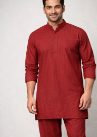 Men - Kurta Pajama Set - ( Cotton)