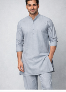 Men - Kurta Pajama Set - (Cotton)