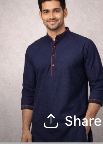 Shirt - Men - Ethnic - (Cotton)