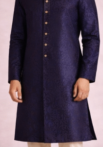 Sherwani - Men - (Silk)