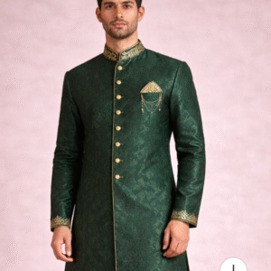 Sherwani - Men - (Silk)