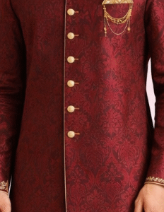 Sherwani - Men - (Silk)